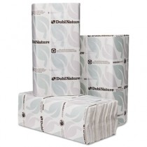 Dubl-Nature Folded Towels, 10 1/8 x 13, White, C-Fold