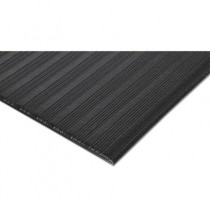Tuff-Spun Foot Lover Anti-Fatigue Mat, 36 x 24, Black, PVC
