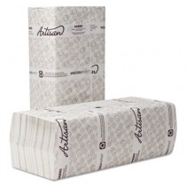 Artisan Folded Towels, C-Fold, 13 x 10 1/8, White, 150/Pack