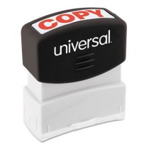 Message Stamp, COPY, Pre-Inked/Re-Inkable, Red