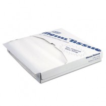 Menu Tissue Untreated Paper Sheets, 12 x 12, White