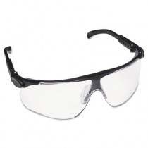 Maxim Protective Eyewear, Black Frame/Clear Lens, Anti-Fog DX Hard-Coat