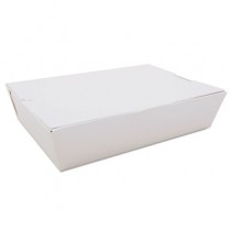 ChampPak Carryout Boxes, 2lb, 7 3/4w x 5 1/2d x 1 7/8h, White