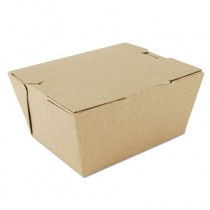 ChampPak Carryout Boxes, 1lb, 4 3/8w x 3 1/2d x 2 1/2h, Brown