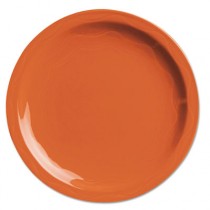 Cantina Dinnerware, Plate, Ceramic, Red, 7 1/4" Diameter
