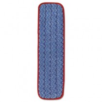 Microfiber Wet Mopping Pad, 18", Red