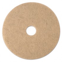 Ultra High-Speed Natural Blend Floor Burnishing Pads 3500, 17-Inch, Natural Tan