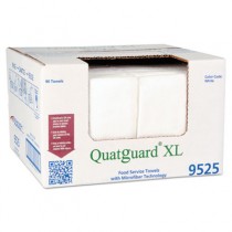 Atlantic Mill Quatguard XL Microfiber Wipers, White