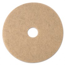 Ultra High-Speed Natural Blend Floor Burnishing Pads 3500, 24-Inch, Natural Tan