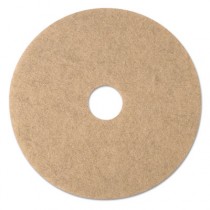 Ultra High-Speed Natural Blend Floor Burnishing Pads 3500, 19-Inch, Natural Tan