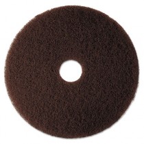 Low-Speed High Productivity Floor Pads 7100, 18-Inch, Brown