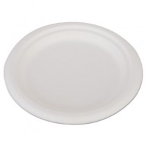 ChampWare Heavyweight Bagasse Dinnerware, Plate, 6", White