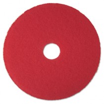 Low-Speed High Productivity Floor Pads 5100, 24-Inch, Red