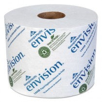 High-Capacity Standard Bath Tissue, 1-Ply, White, 1500/Roll