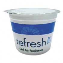 Re-Fresh Gel Air Freshener, Black Cherry Scent, 4.6 oz Gel Cup