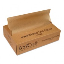 EcoCraft Interfolded Soy Wax Deli Sheets, 8 x 10 3/4, 500/Box