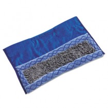HYGEN Extra-Thick Dust/Scrub Rough-Surface Microfiber Pad, 17 1/2w x 12d, Blue