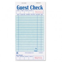 Guest Check Book, 3 1/2 x 6 7/10