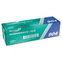 PVC Film Roll w/Cutter Box, 18" x 1000 ft, Clear