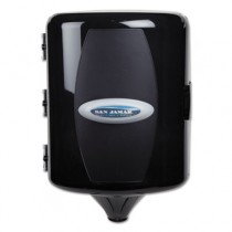 Adjustable Centerpull Towel Dispenser, 9 5/8 x 9 3/8 x 13 3/8, Black Pearl