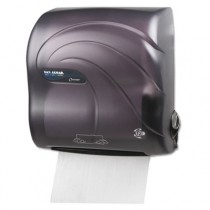 Mechanical Hands-Free Towel Dispenser, 12 3/8 x 7 5/8 x 12 1/4, Black Pearl