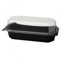 Specialty Containers, Black/Clear, 20oz, 8.79w x 4.46d x 3.15h