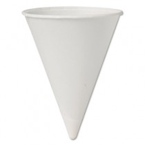 Eco-Forward Paper Cone Water Cups, 4.25oz, White, 200/Sleeve