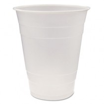 Translucent Plastic Cups, 16 oz, Clear