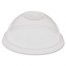 Dome-Top Lid, For 28-32oz Cold Cups, Clear, Plastic