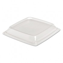 Expressions HF Container Lids, Clear, 8.98w x 8.98d x 1.18h