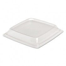 Expressions CF Container Lids, Clear, 7.49w x 7.49d x 1.18h