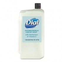 Liquid Dial Antimicrobial with Moisturizers and Vitamin E, 1-Liter Refill