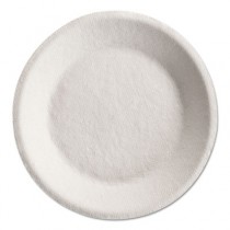 Savaday Molded Fiber Plates, 6 Inches, White, Round