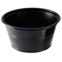 Portion Cups, 2oz, Black