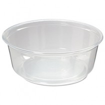 Microwavable Deli Containers, 8oz, Clear