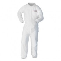 KLEENGUARD A20 Breathable Particle Protection Coveralls, Medium, White