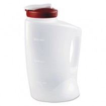 MixerMate Pitcher, 1gal, Clear/Red