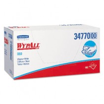 WYPALL X60 Wipers, Quarterfold, 11 x 23, White, 100/Box