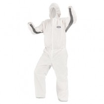 KLEENGUARD A30 Particle Protection Stretch Coveralls, 3XL, White