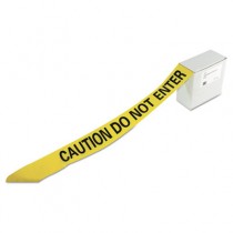 Barrier Tape, "Caution Do Not Enter" Text, 3" x 1000 Ft., Yellow/Black