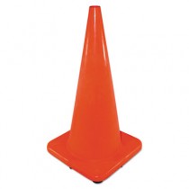 Safety Cone, Unmarked, Plastic, 28" Orange