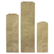 Paper Pint Bag, 35-Pound Base, Brown Kraft, 3-3/4 x 2-1/4 x 11-1/4