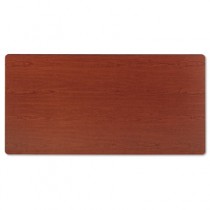 Rectangular Training Table Top Without Grommets, 60w x 30d, Bourbon Cherry