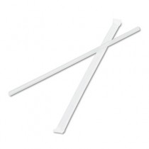 Jumbo Straws, 7 3/4", Plastic, Translucent