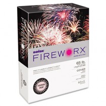 FIREWORX Colored Cover Stock, 65 lbs., 8-1/2 x 11, Powder Pink, 250 Sheets
