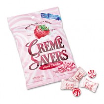 Strawberry Cr�me Savers Hard Candy, 6oz Pack
