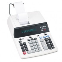 MP21DX Two-Color Printing Calculator, 12-Digit Fluorescent, Black/Red