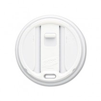 Reclosable Lids for 12- & 16-oz. Hot Cups, White