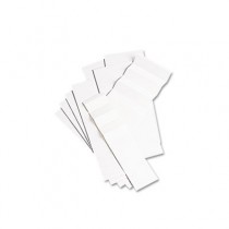 Blank Inserts for Hanging File Folders, 1/5 Tab, Two Inch, White, 100/Pack