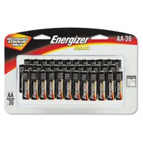 MAX Alkaline Batteries, AA, 36 Batteries/Pack